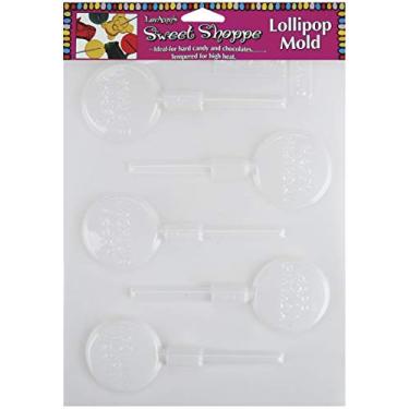 Imagem de Moldes de doces Sweet Shoppe - Pirulito de Feliz Aniversário 5 Cavidades