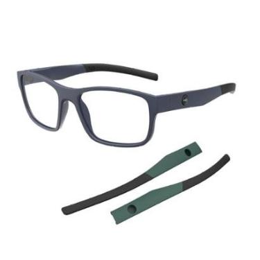 Imagem de Armação De Óculos Hb Polytech 0513 10105130815010 Azul Fosco-Masculino