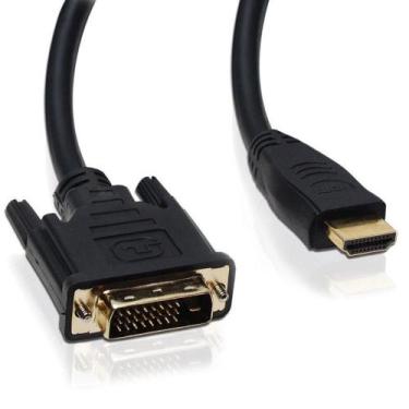 Imagem de Cabo Hdmi X Dvi-D D 24+1 Dual Link Com 1.8 Mts - Preto - Dex