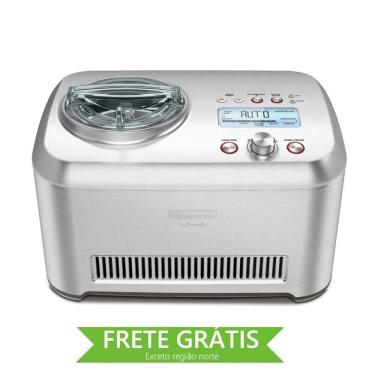Imagem de Sorveteira Express em Aço Inox 12 Funções 1 L 127 V Tramontina by Breville 69170/011 