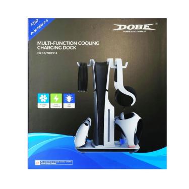 Imagem de Base Vertical Multiuso Compatível Com PS5 E PS5 Slim