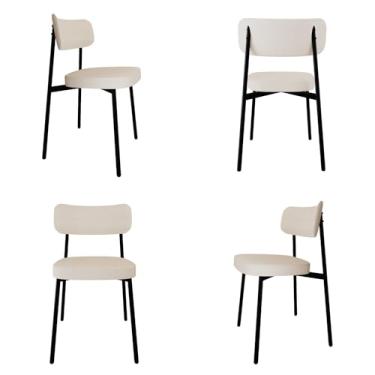 Imagem de 4 Unidades Cadeira Alloa fixa C/4 Pés 50 X 44,7 X 83,8 cm
