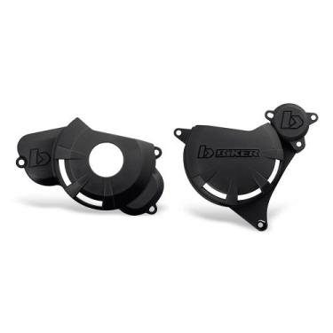 Imagem de Protetor Tampas Motor TTR 230 Preto - Biker