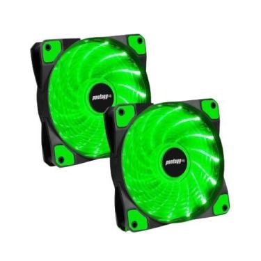 Imagem de Kit 2 Cooler Fan High Quality 16 Leds (Escolha o seu) 120mm Gabinete P