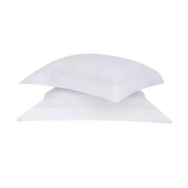 Imagem de Fronha Buddemeyer Basic Percalle 50x70 cm Abas Avulsa - 1933, Branco