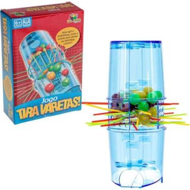 Imagem de Jogo Tira Varetas Brinquedo Jogo de Mesa Interativo Habilidade Infanti