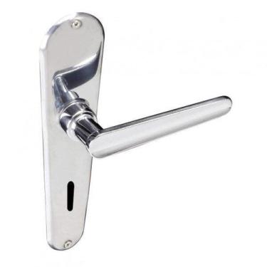 Imagem de Fechadura Francesa Com Espelho Cromado - Pado