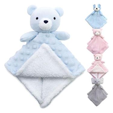Imagem de Naninha Paninho para Bebê Dormir Pelúcia Macio Hipoalergênico - CAMESA