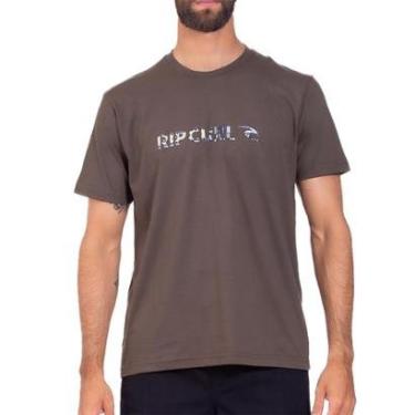 Imagem de Camiseta Rip Curl Brand Icon SM25 Masculina-Masculino