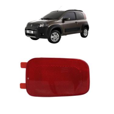 Imagem de Olho De Gato Parachoque Traseiro Uno Vivace Way 2011/2014 Esquerdo - D