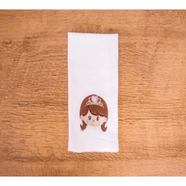 Imagem de Fralda Paninho de Boca Para Bebê Com Aplicações Estampas Femininas Bab