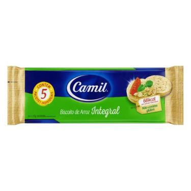 Imagem de Biscoito de Arroz Integral Camil 90g