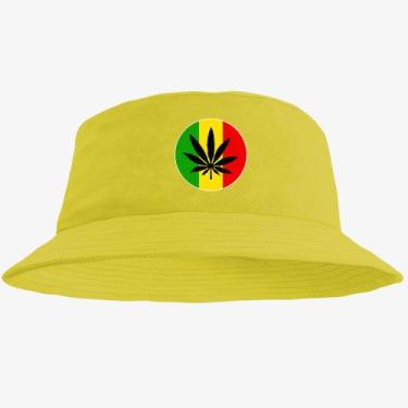 Imagem de Boné Chapéu Bucket Hat Estampado Reggae - MP Moda Masculina, Único, Am