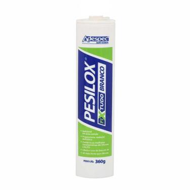 Imagem de Cola Multiuso Pesilox Fixtudo Adespec 360g Adesivo Selante, Branco
