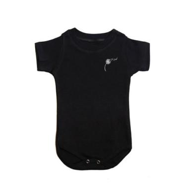 Imagem de Body Slin Manga Curta - Blumen Baby, Preto, 2 anos