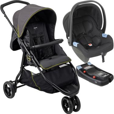 Imagem de Carrinho de Bebe Bebe Conforto Base Burigotto CR3 Gray Neon