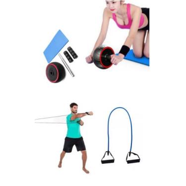 Imagem de RODA LARGA COM ELASTICO PARA MALHAR FAZER FUNCIONAL Exercício Funciona