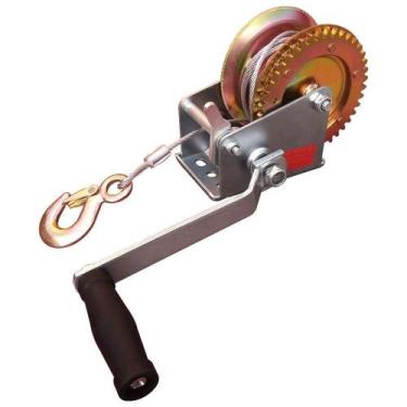 Imagem de Guincho Manual Catracado Com Arraste 540kg Com Cabo de Aço 6,8m X 5mm 