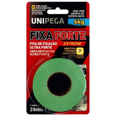Imagem de Fita Dupla Face Extreme 24mm X 2m Fixa Forte Unipega - 0002