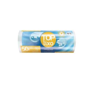 Imagem de Saco de lixo - branco - 50 litros - top lixo - 30 unidades