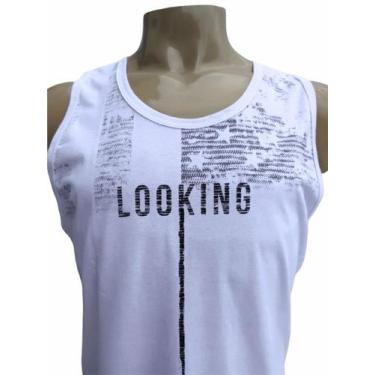 Imagem de Camiseta Regata Masculina 6017165 c/estampa 100% algodão academia espo