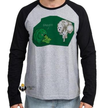 Imagem de Camiseta Manga Longa blusa Brócolis Ghost - Empório Dutra, GG  adulto