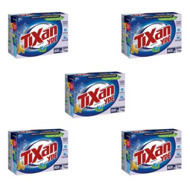 Imagem de KIT 5 Sabão Tixan Ypê Concentrado Primavera 800 g