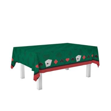 Imagem de Toalha De Mesa 10 Lugares Oxford Retangular Poker Nypes 280x150 - PRES