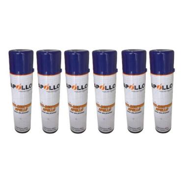 Imagem de KIT 6 Anti Respingo Solda Sem Silicone 400ml Incolor Apollo 250g