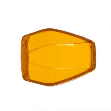 Imagem de Lente De Pisca Mini Cromo Forte Esportivo Universal Hornet, AMARELO, Ú
