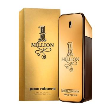 Imagem de 1 Million Paco Rabanne Masculino Eau de Toilette 200 ml Incolor  masculino