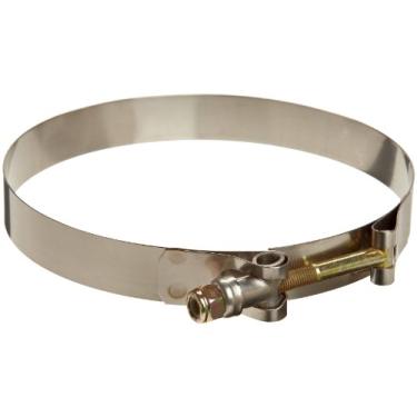 Imagem de Murray Braçadeira de mangueira de aço inoxidável 300 parafusos série TB, 13,5 cm Min Clamp ID, 14.3 cm Max Clamp ID, 3/10.2 cm largura da banda, pacote com 5