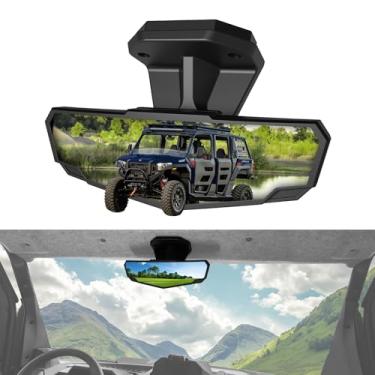 Imagem de LitMiRaCle Espelho retrovisor interno para Polaris XPEDITION XP/XP 5/ADV/ADV 5 2024, espelho retrovisor central convexo de alta definição ajustável UTV para 2024 XPEDITION XP/ADV, substitui #2884486