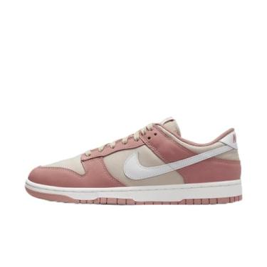 Imagem de Nike Dunk Low Retro PRM NBHD - Red Stardust / Summit White / Sanddrift, Vermelho Stardust/Summit White-Sanddrift, 46