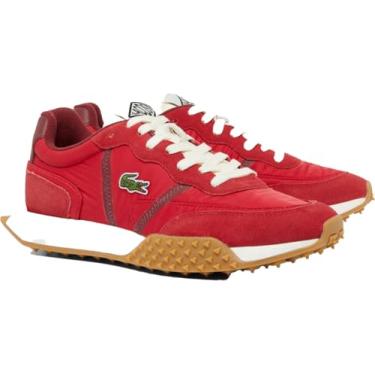 Imagem de Lacoste Tênis masculino L-spin Deluxe, Vermelho/Burg, 40