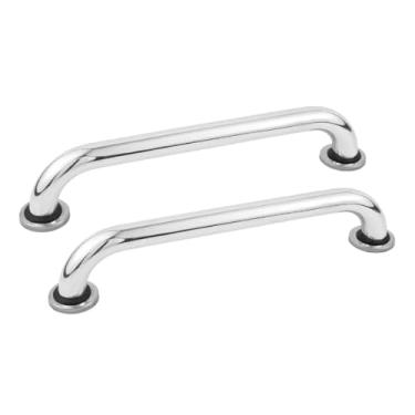 Imagem de Barra De Apoio Banheiro Banho Idoso Deficiente 40cm Corrimao de Segurança Alumínio (2)