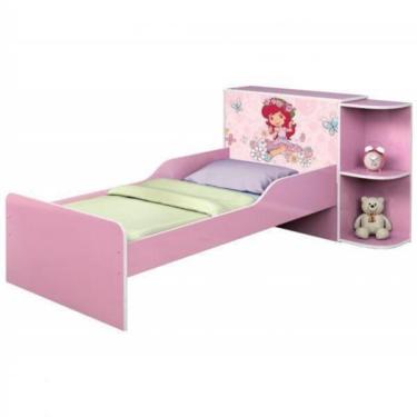 Imagem de Cama Baú Liz Moranguinho Infantil Com Colchão