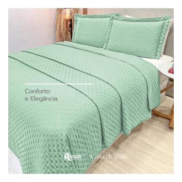 Imagem de Cobre Leito Genebra Casal 400 Fios Toque De Plumas Premium - Casa di V