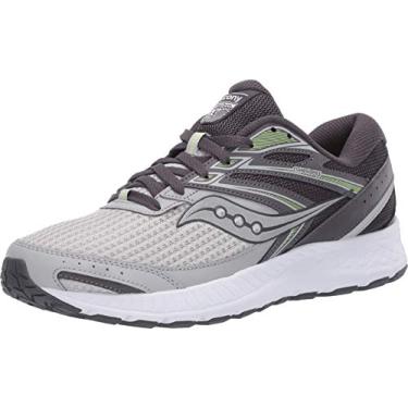 Imagem de Saucony Tênis de corrida masculino Cohesion 13, Cinza/Citron, 41