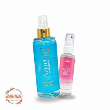 Imagem de KIT FRESCOR E REFRESCANCIA CABELO E CORPO,  PERFUME DE CABELO SEXX FRE