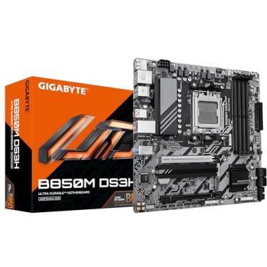 Imagem de Placa Mãe Gigabyte B850M DS3H (AM5/4xDDR5/HDMI/DP/M.2/USB 3.2)