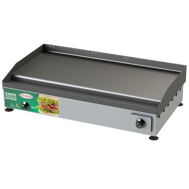 Imagem de Chapa Elétrica Profissional 85x45 Itajobi 220V Inox - Itajobi Fogões