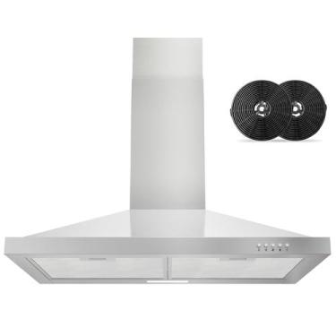 Imagem de Coifa de Parede FIREGAS 76cm - 450m³/h - Aço Inoxidável