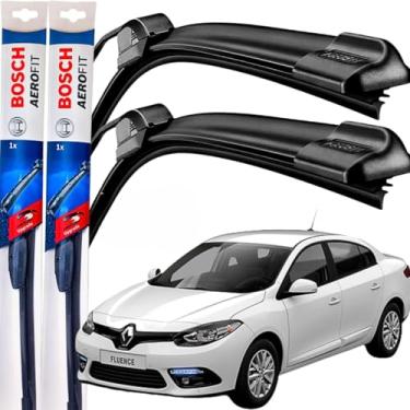 Imagem de Palheta Limpador Parabrisa Bosch Aerofit Par de Palheta Limpadora Dianteiro Original Fluence 2016 á→2018