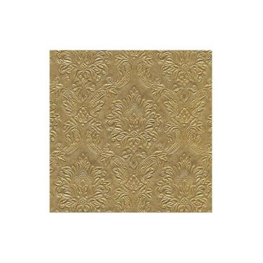 Imagem de Guardanapo Moments Ornaments Paper Design Dourado 33 x 33 cm Papel