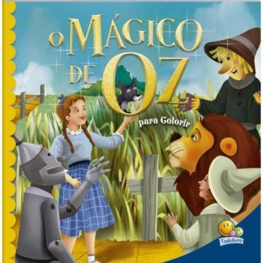 Imagem de Contos Clássicos Para Colorir: Mágico De Oz, O