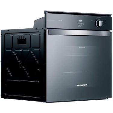 Imagem de Forno de Embutir a Gás Brastemp BOA84 78 Litros - Inox