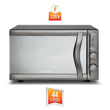 Imagem de Forno Eletrico Mueller Sonetto 44 Litros Grill Dourador Vidro Espelhado 220V