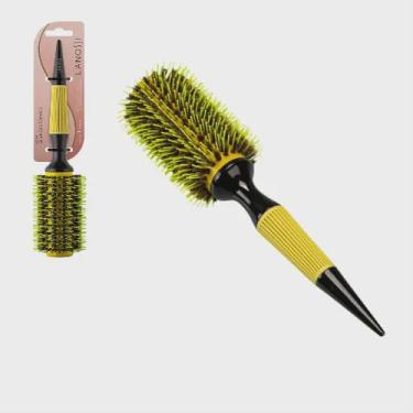Imagem de Escova Alisadora Térmica Ceramic Yellow 33mm Lanossi LS0011