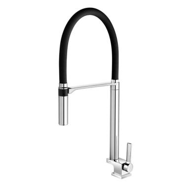 Imagem de Torneira Docol Doc 738957 De Bancada Cromada-preta